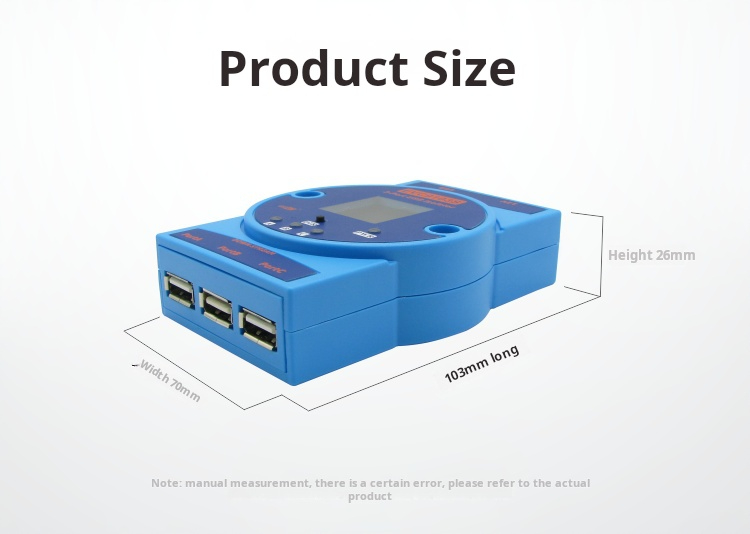 Ginkgo EVC9103 USB 2.0 High-Speed Isolator Hub – 480Mbps One-to-Three Port Expander with Signal Enhancemen — reference image 29