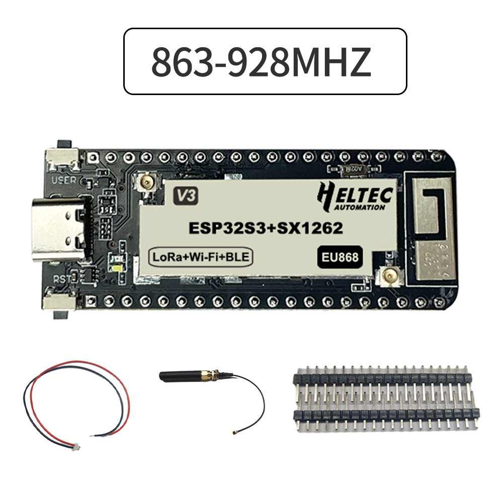 433-510MHZ/ 863-928MHZ Wireless stick lite ESP32+LoRa V3 development board compatible with ESP32-S3 node Type – C — reference image 2