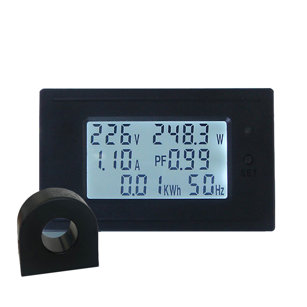 1100W/2200W/4400W/22000W Voltmeter Ammeter AC 5A/10A/20A/100A Power Electricity Meter HD Digital Display Voltage Current Meters — reference image 23