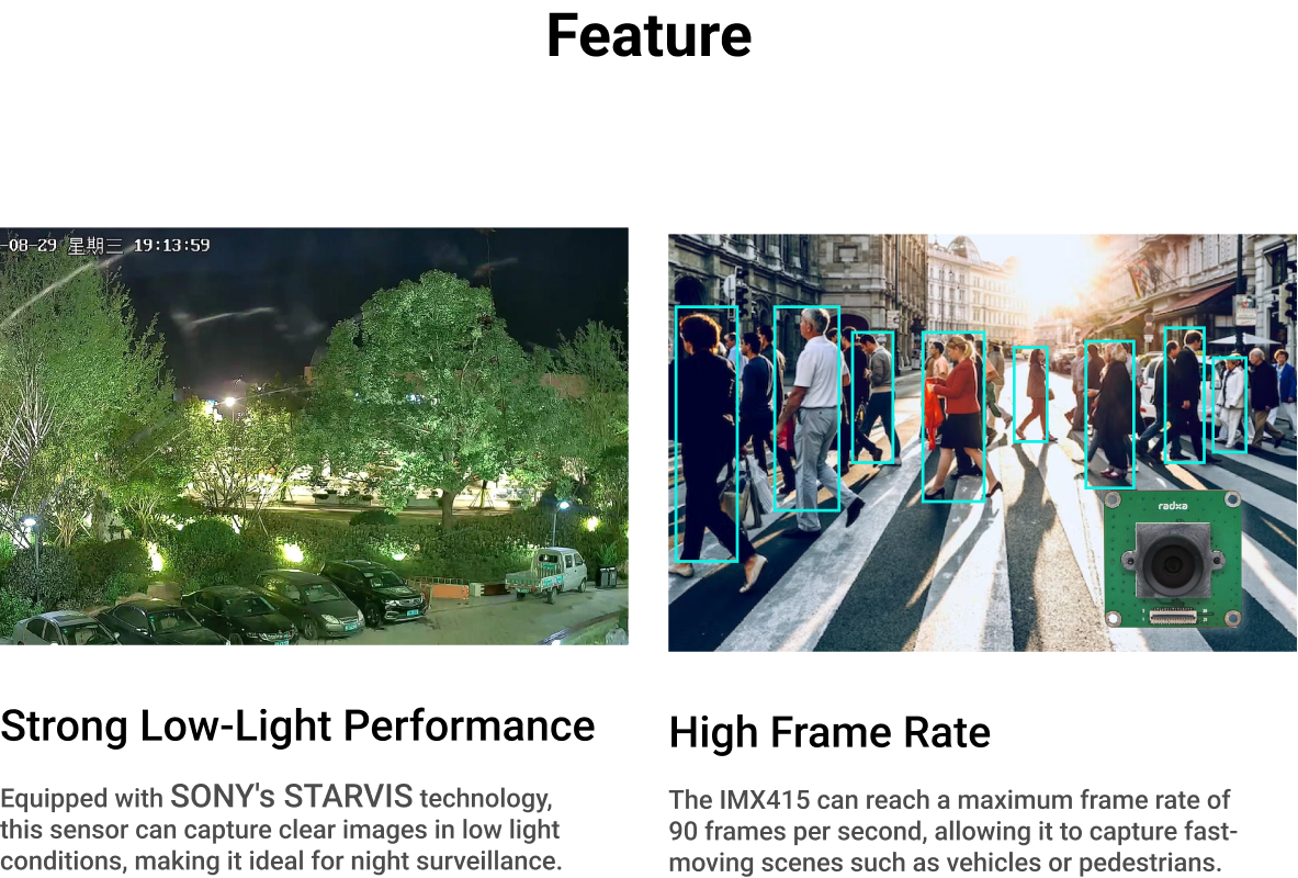 Radxa Camera 4K, Supports Radxa SBCs, IMX415 Sensor — reference image 7