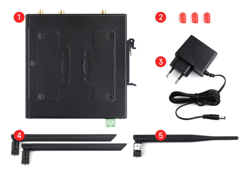 Industrial 4G LTE Router, Multiple VPN Protocols Support, 3-ch Ethernet Ports, WIFI High-Speed Internet, Dual Qualcomm Chips — reference image 19