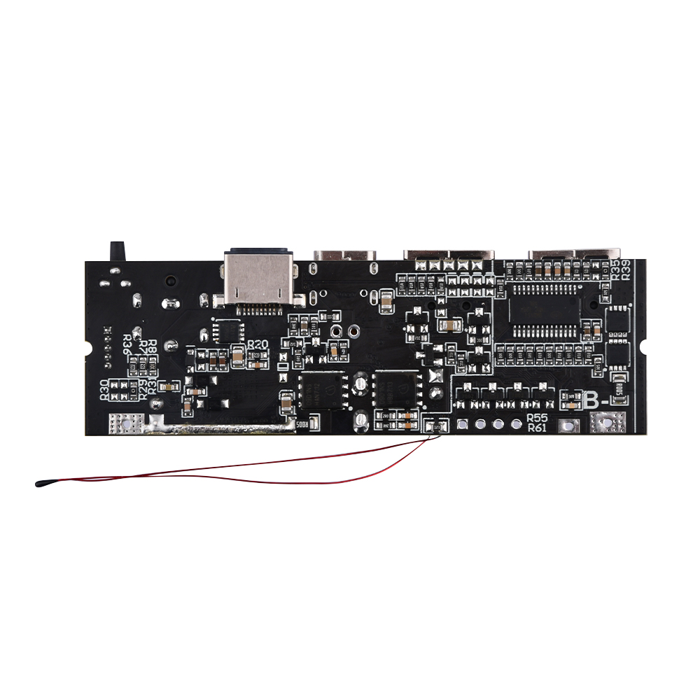 PD 65W 100W Power Bank 6-port 21700 two-way fast charging mobile power module for High capacity 18650 battery assemble — reference image 2