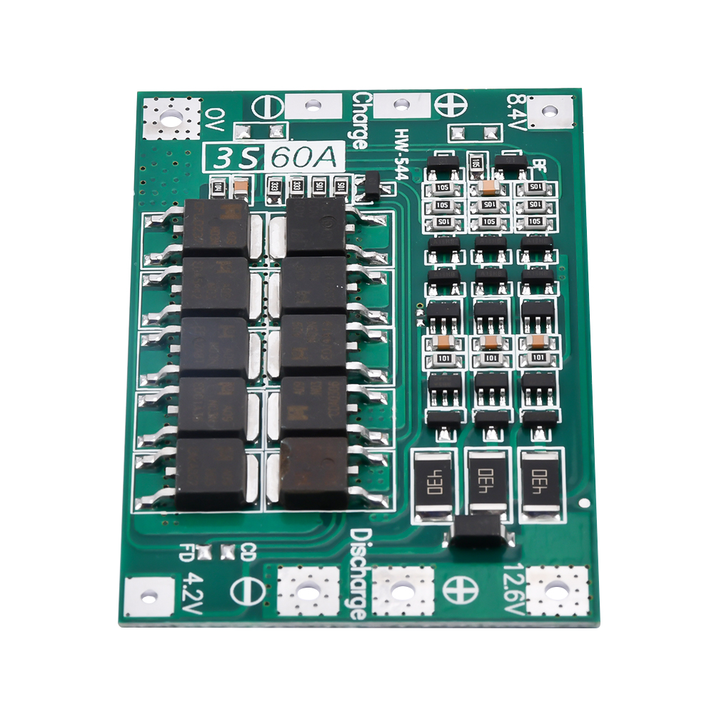 3S 60A Lithium Battery Charging Protection Board Split Port Active Equalizer Module Battery Management System BMS — reference image 3