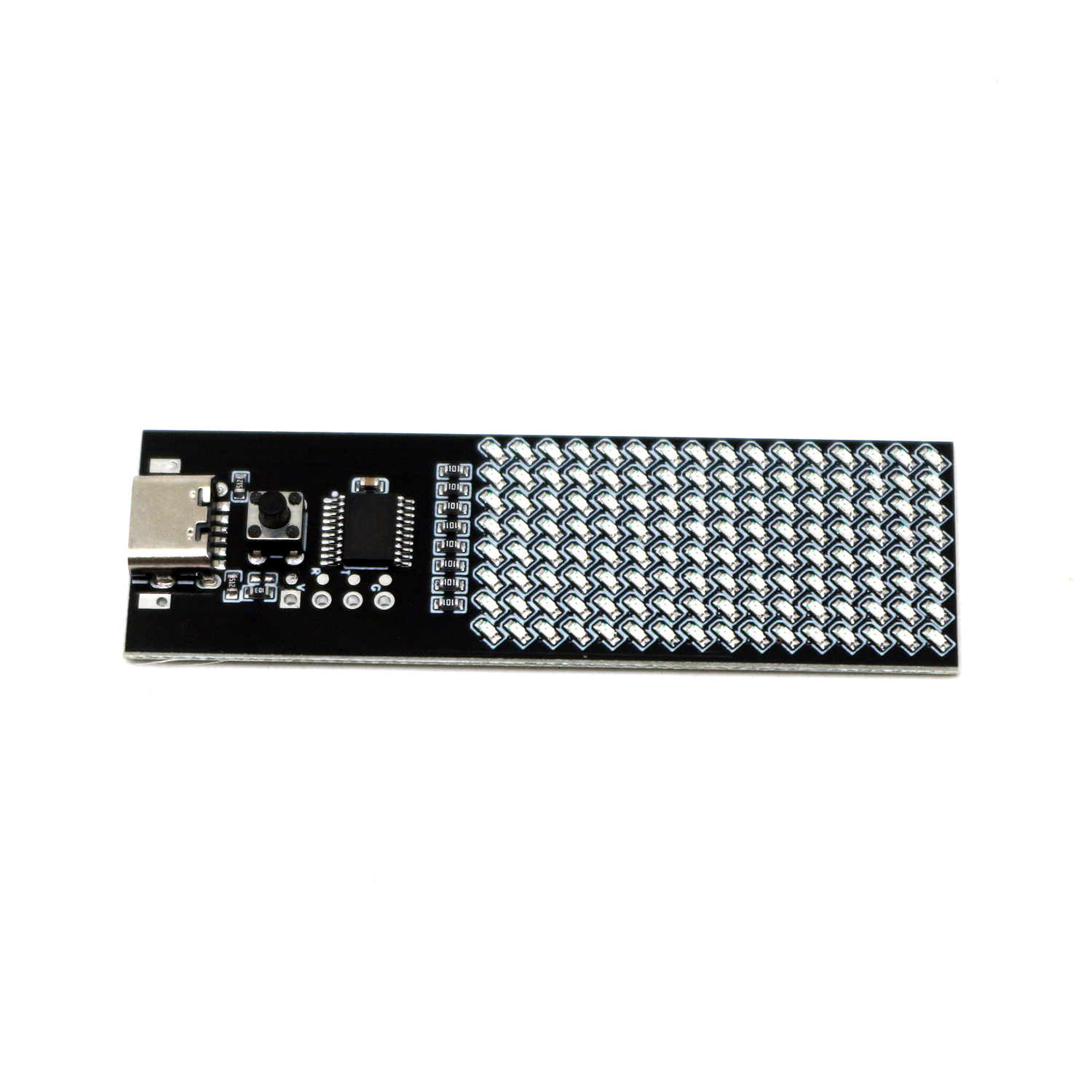 Electronic Flame Cyber Candle 8×16 LED Matrix Display light | TYPEC USB Powered | Animated Visual Effects Mood lighting — reference image 4