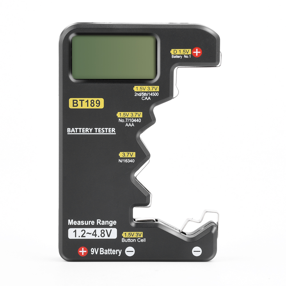 BT189 Ultra-small Battery Tester 9V AAAAA Button Cell Universal Household LCD Digital Display Battery Tester Power Bank Detector — reference image 13
