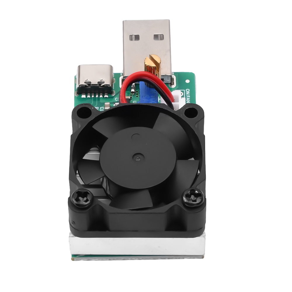15W 18W 22.5W DC 3.7V-13V Electronic Test Load Resistor USB Battery Discharge Capacity Tester with Fan Adjustable Current Module — reference image 4