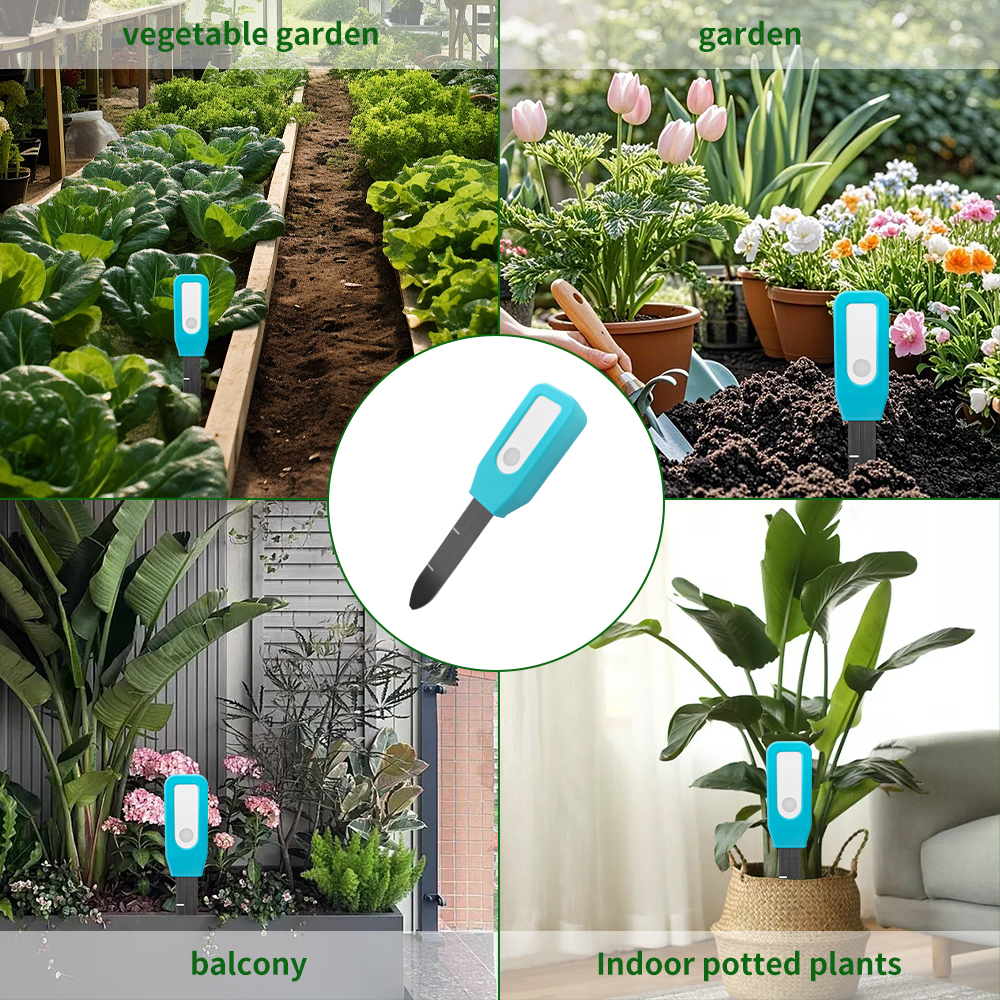 Tuya Soil Bluetooth Temperature Humidity Sensor Smart Tester Garden Automated Irrigation Detector Works With Alexa Google Home — reference image 7