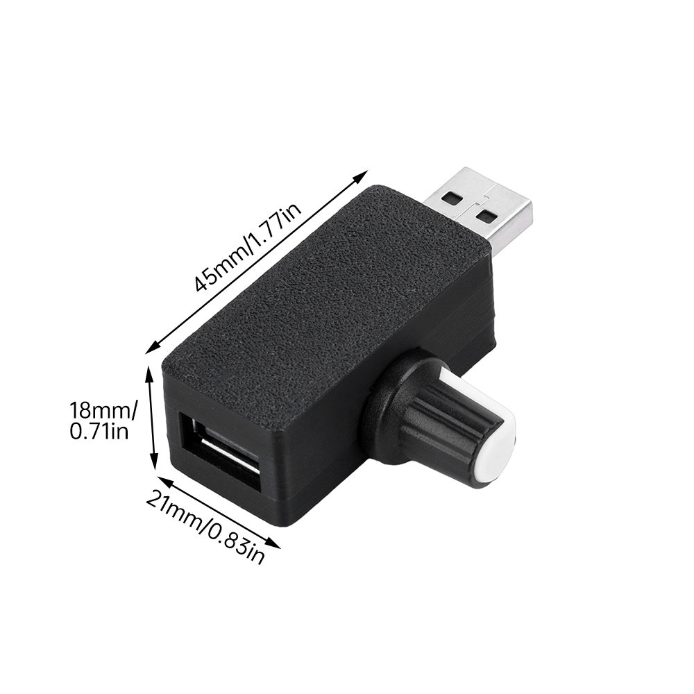 Mini USB Fan Governor Wind Speed Controller Air Volume Regulator Cooling Mute Multi Function Fan Speed Switch Module DC 5V — reference image 6