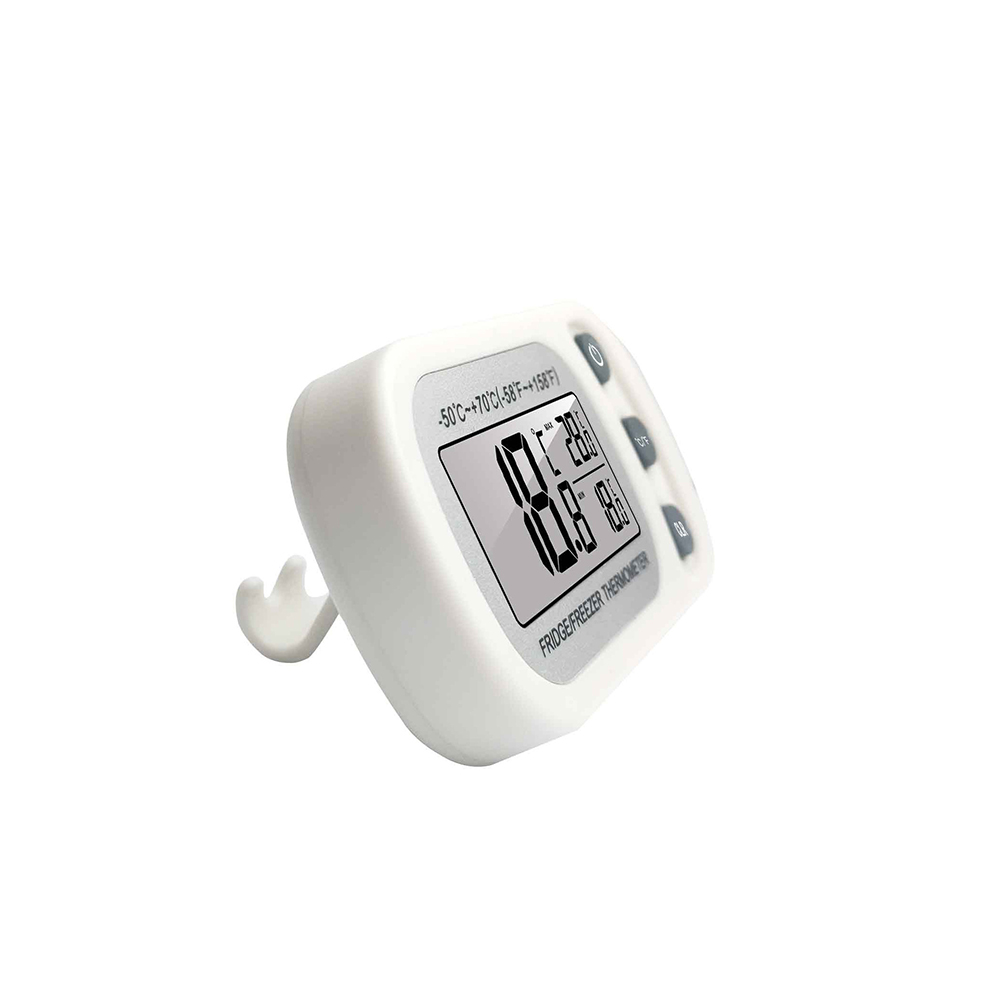 Fridge Thermometer With Hook Anti-Humidity Refrigerator Freezer Electric Digital Thermometer Temperature Monitor LCD Display — reference image 8