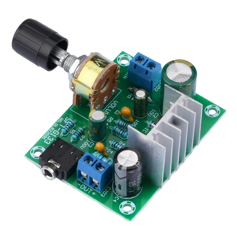 TDA2030A Power Amplifier Board Finished High Fidelity Mono Wide Voltage 12V Single Power 15W Digital Audio Module — reference image 6