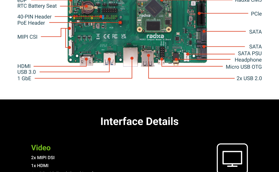 Radxa CM3 IO Board, Verify Radxa CM3 Functions — reference image 2