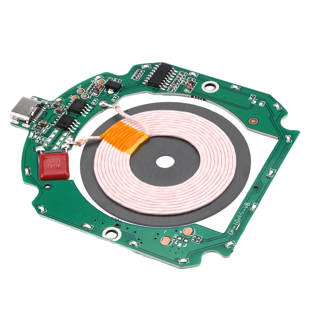 10-15W wireless charging PCBA motherboard transmitter module wireless charger 5V9V12V DIY RV Wireless Charger pcba — reference image 8