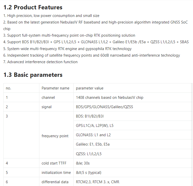 GPS-RTK Module UM960 Development Board BDS/GPS/GLONASS/Galileo/QZSS High-Precision Centimeter-Level Differential RTK 20Hz — reference image 2