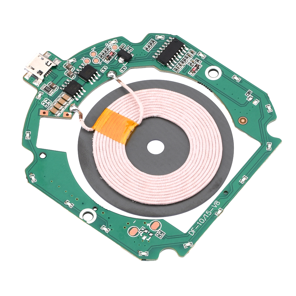 10-15W wireless charging PCBA motherboard transmitter module wireless charger 5V9V12V DIY RV Wireless Charger pcba — reference image 3