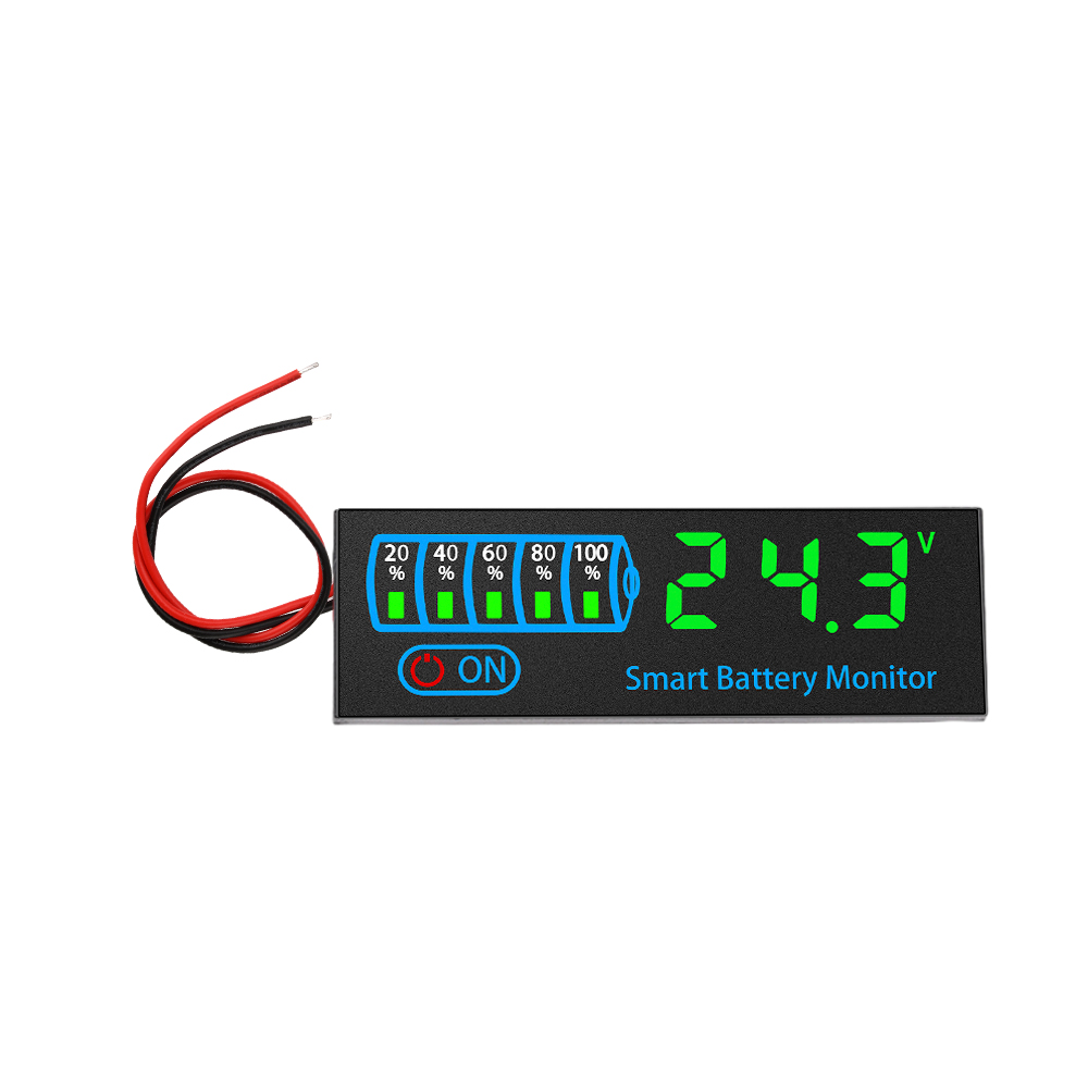DC7-40V Battery Level Indicator 12V 24V 36V 48V Acid/Lipo Lithium Battery Capacity Board Voltage Battery Charging Tester ﻿ — reference image 2