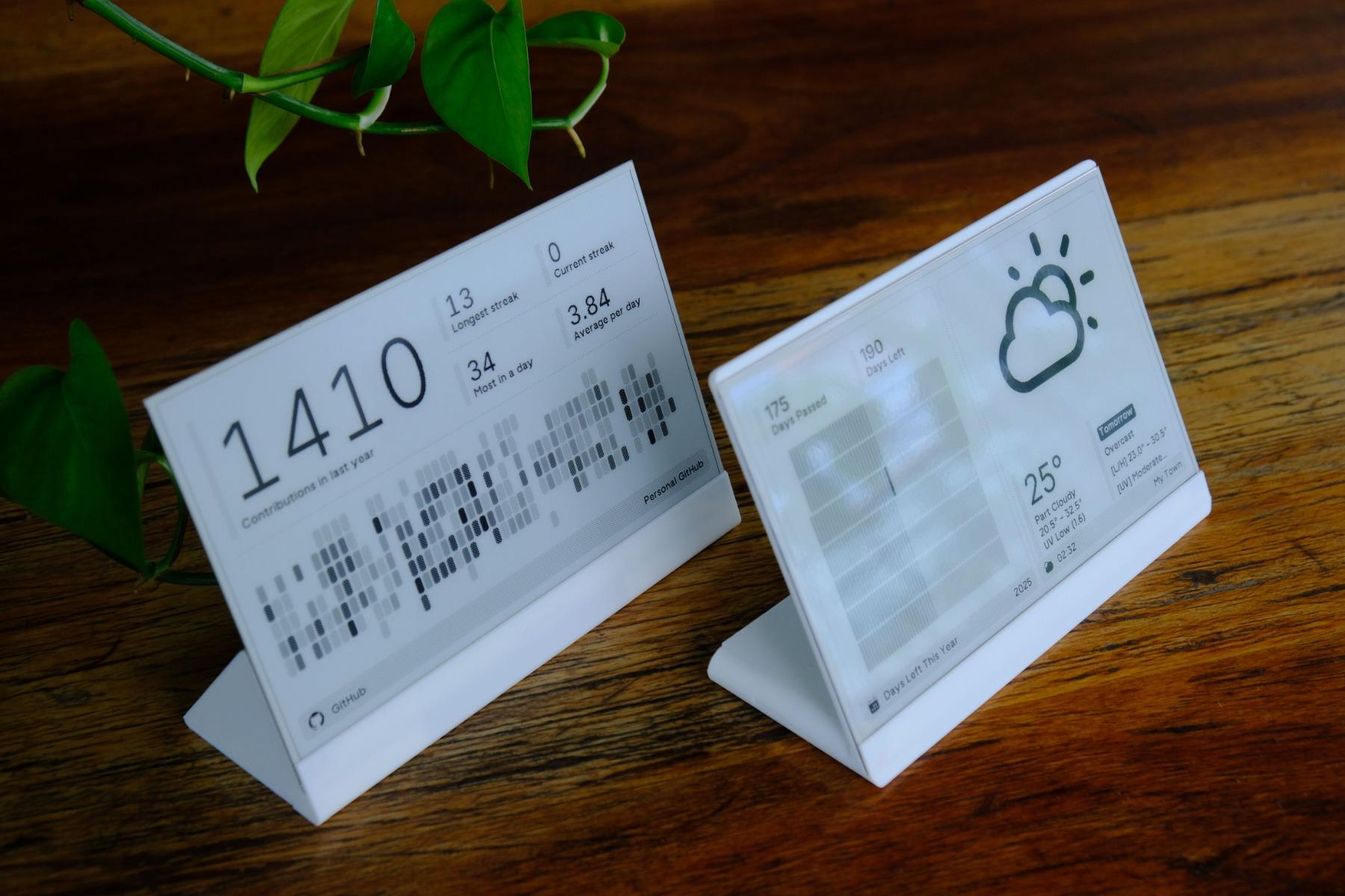 TRMNL BYOD 7.5″ (OG) e-ink DIY Kit, Monochrome e-ink Display 800×480, XIAO ESP32-S3 PLUS,Arduino Compatible,Battery Rechargeable — reference image 1