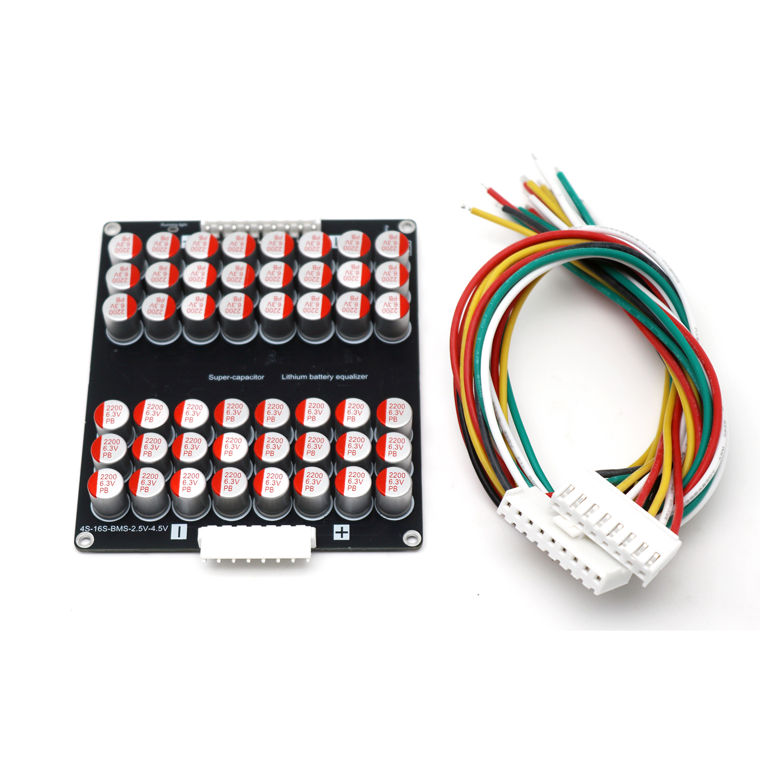 4S 8S 16S 6A Active Equalizer Lithium Battery Balancer Energy Transfer 10S 13S 14S Lifepo4 Li-ion 12V 24V 36V 48V BMS Protection — reference image 3