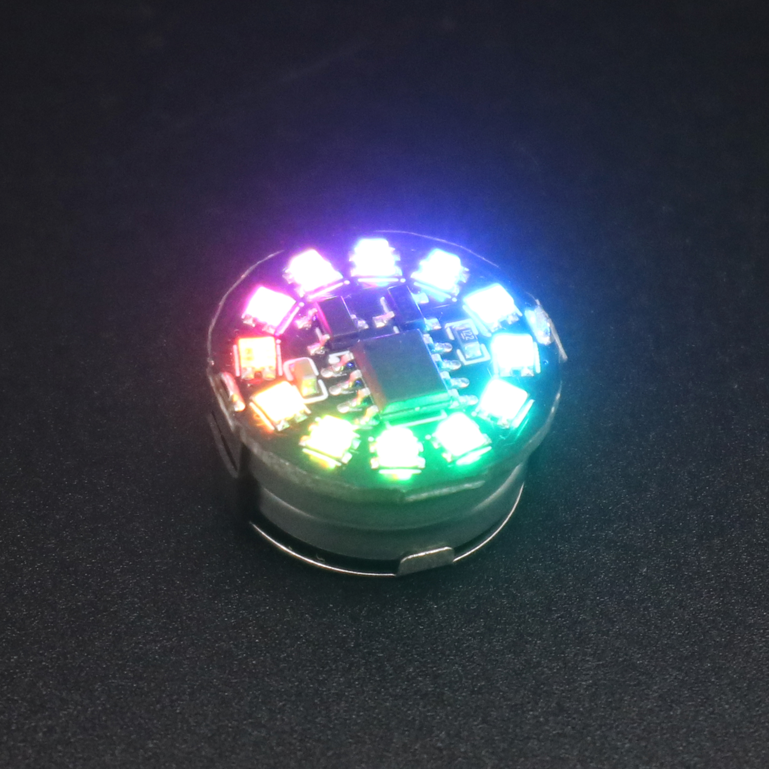 4mode Colorful Magnetic Control Lamp Wireless LED Light magnet induction lamp + button Battery DIY Anime Landscape Diorama Model — reference image 1