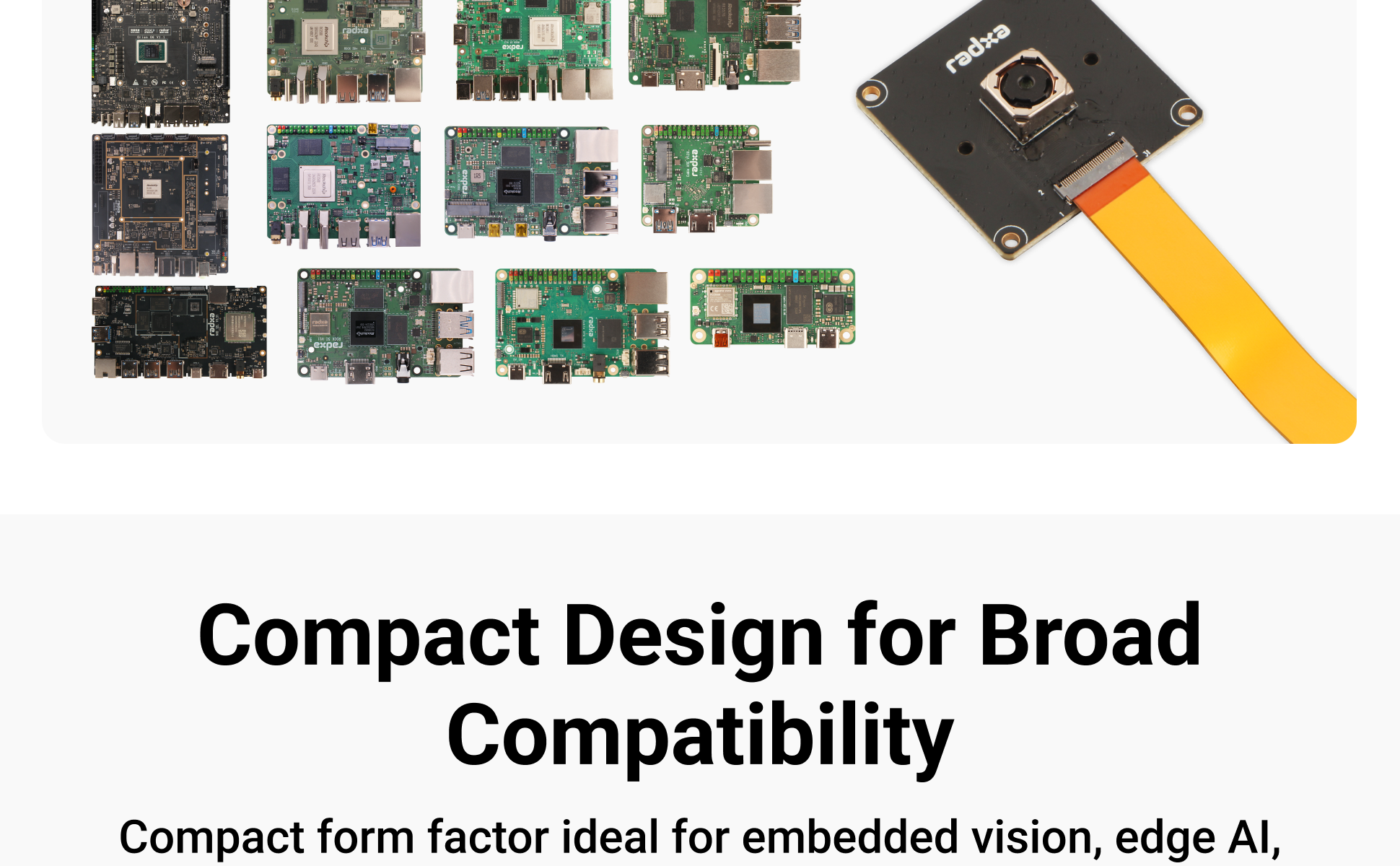 Radxa Camera13M 214 supports NIO 12L and IMX214 modules (13 MP) — reference image 7
