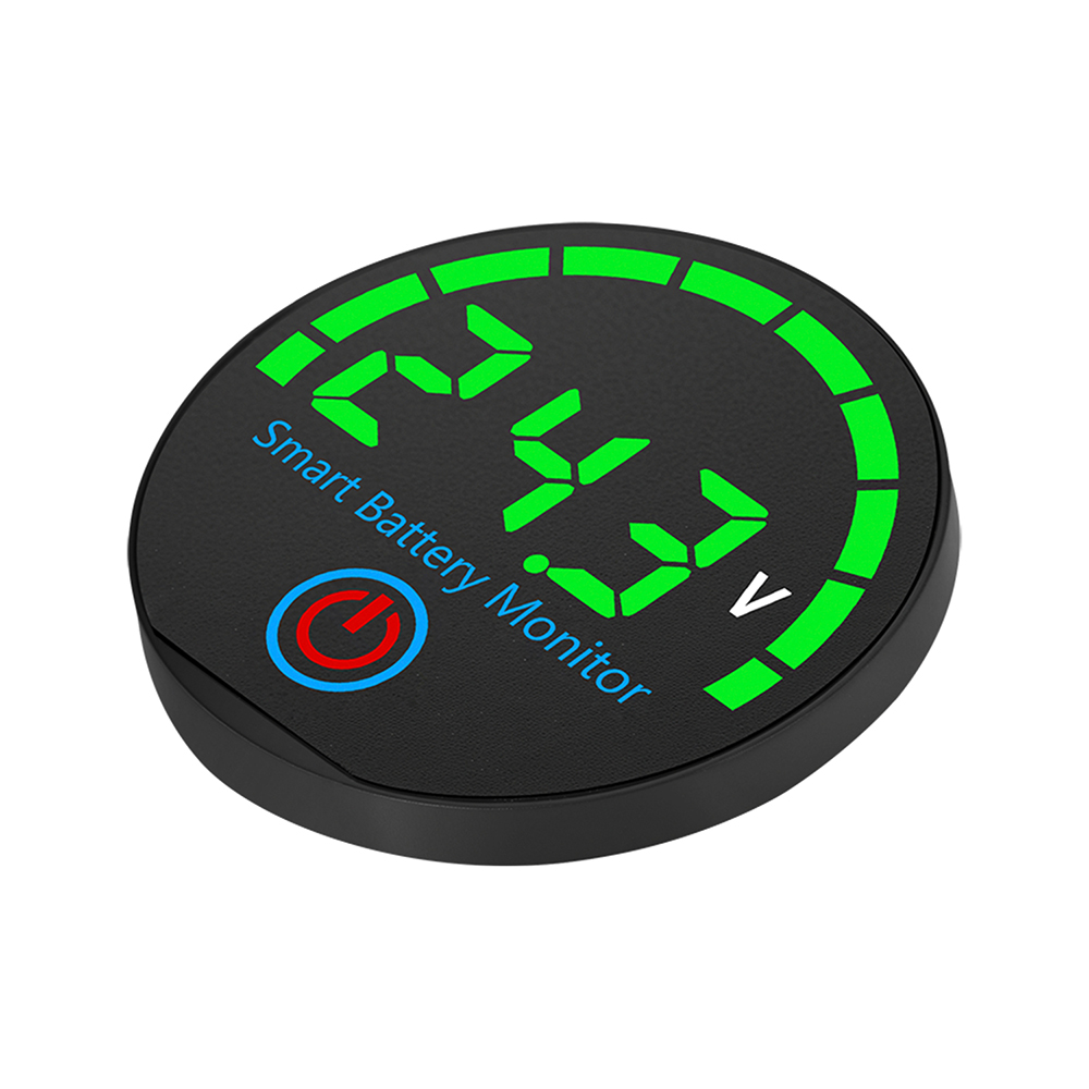 DC 7-55V Circular LED Indicator Voltage/Charge Monitor Level Indicator Voltage Battery Charging Tester Acid Lithium Battery — reference image 14