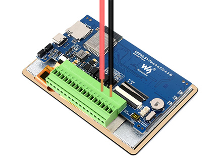 ESP32 S3 4.3 Inch LCD (B) 800×480 Captive Touch Screen Display LVGL Development Board WiFi BLE5 with Sensor CAN I2C RS485 — reference image 9