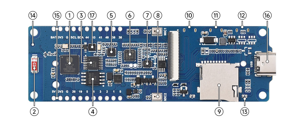 ESP32-S3 High-Performance Development Board With 3.49inch IPS Capacitive Touch Display, 172 × 640 Resolution — reference image 15