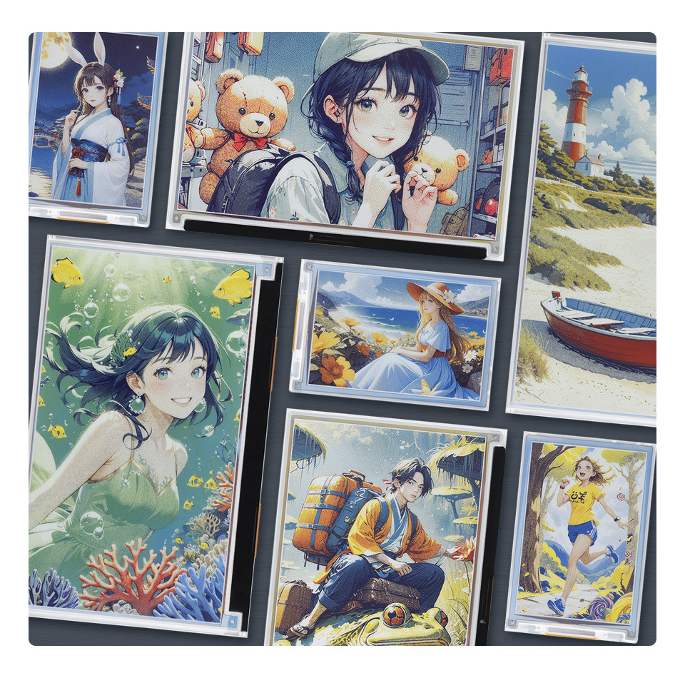 7.3 inch E-Ink Spectra 6 (E6) Full Color E-Paper Display, Low Power Consumption, 800×480 Pixels, SPI Communication — reference image 15