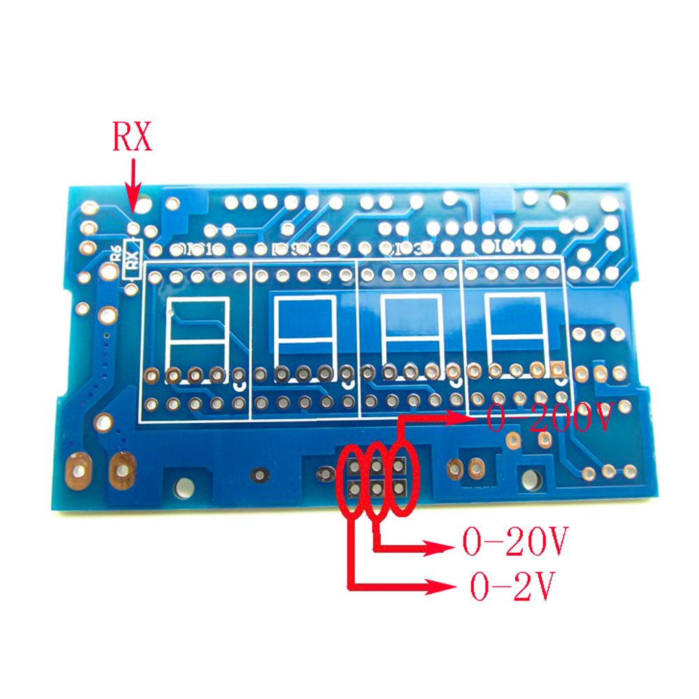 ICL7107 Voltmeter DIY Kit Parts DC 5V Digital Voltmeter Module e-learning training production welding exercise parts kit diy — reference image 8