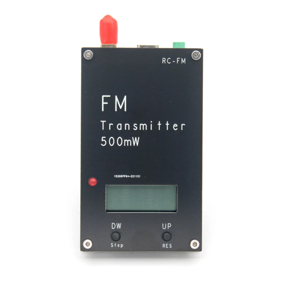 2KM 0.5W Stereo FM transmitter 76-108Mhz Shortwave Signal Stereo Station FM Broadcast . School .Car Parking Lot . Church Radio — reference image 5