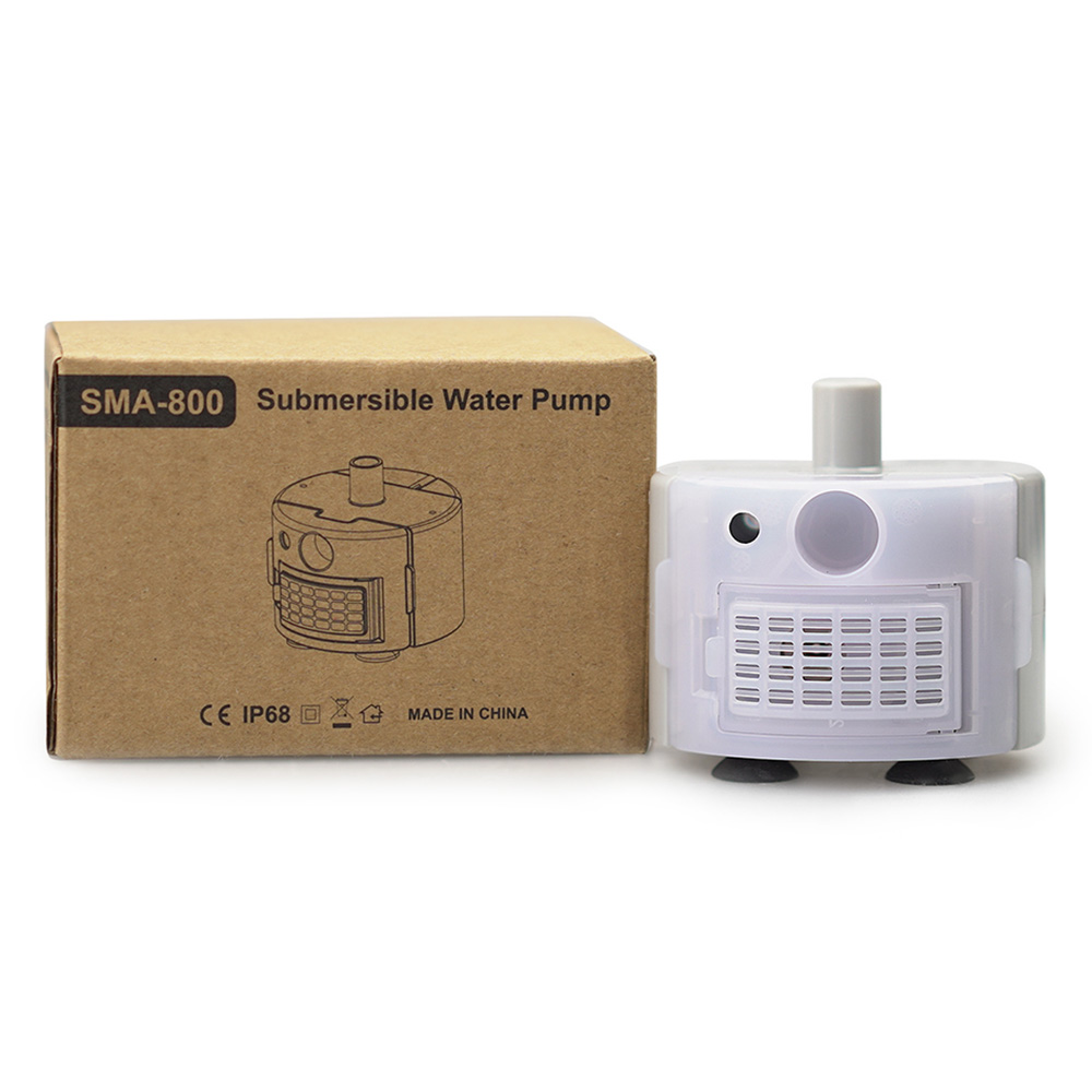 Pet Fountain Motor Submersible Pump Cat Water Drinker SMA-800 USB Water Pump Cats Fountain Accessories Mute DC 5V/1A Water Pump — reference image 3