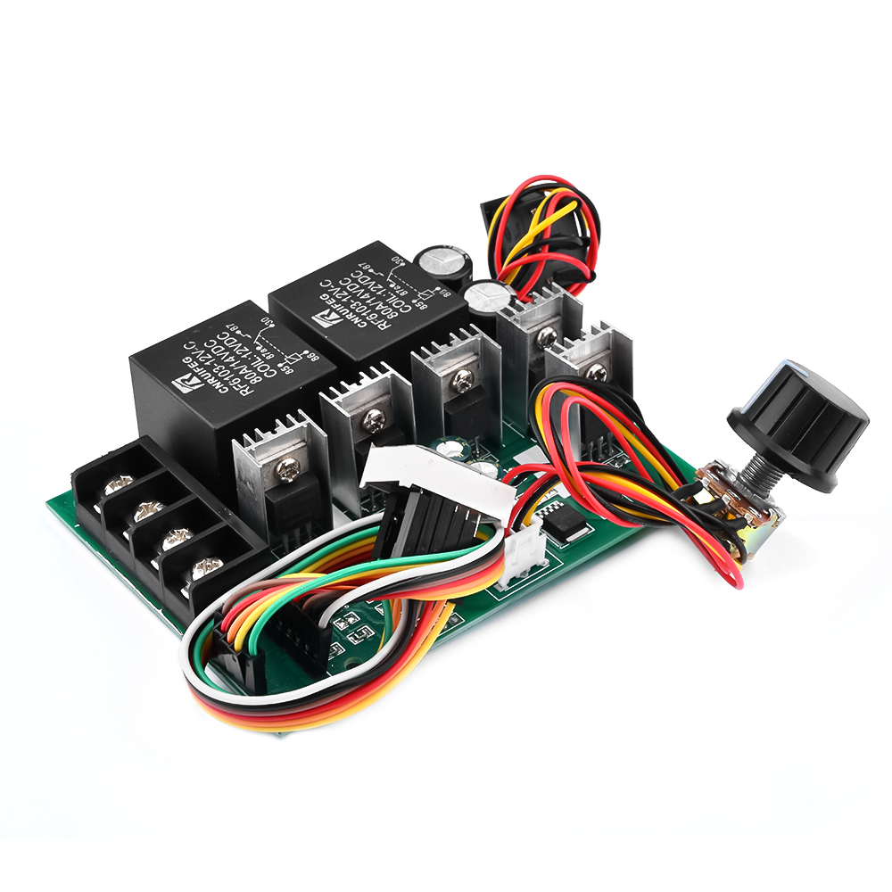 PWM DC Motor Speed Controller DC 10 -55V Digital LED Display 0 -100% Adjustable Drive Module Input MAX 60A 12V 24V 36V 48V — reference image 4