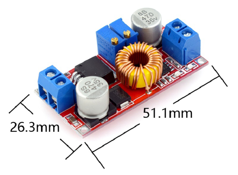 5A DC-DC Adjustable Buck Converter XL4015 5V – 32V to 0.8V – 30V Step Down Power Supply Voltage Regulator Power Module — reference image 4