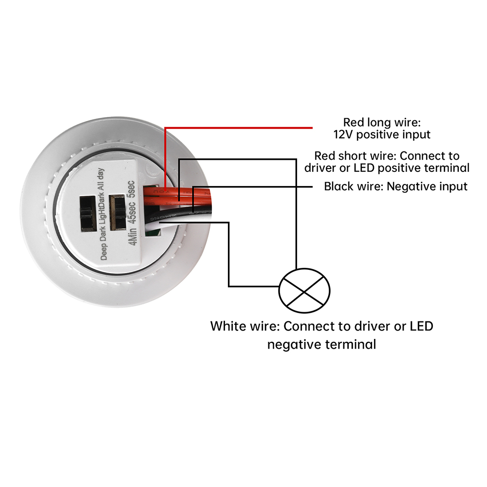 DC 3.5-24V Automatic Sensor Light Switch LED PIR Infrared Motion Sensor Detection Night Light Indoor Outdoor — reference image 8