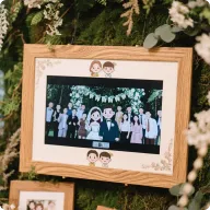 E6 7.3-inch Color E-Paper Frame Solid Wood Design Ultra-Long Standby 800×480 E Ink Photo Frame — reference image 7