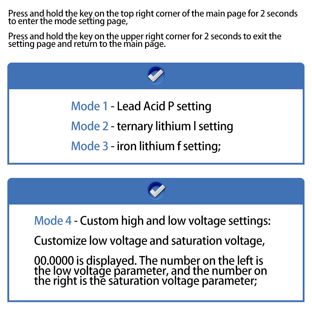 DC 8-100V Battery Capacity Indicator LCD Digital Electricity Meter Lead-acid Lithium LiFe PO4 Voltage Tester for Car Motorcycle — reference image 13