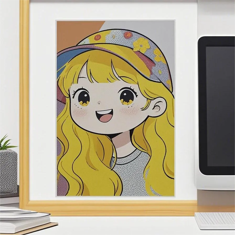 E6 7.3-inch Color E-Paper Frame Solid Wood Design Ultra-Long Standby 800×480 E Ink Photo Frame — reference image 1