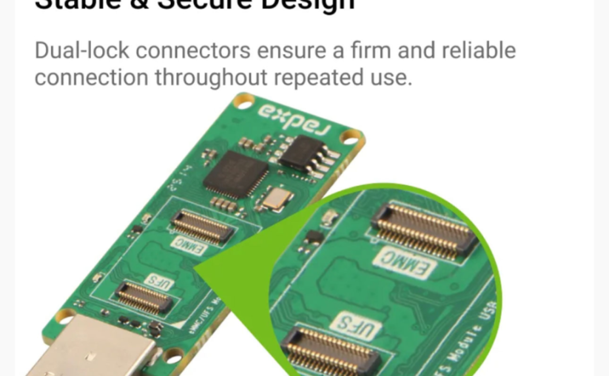 Radxa UFS/eMMC Module Reader Designed for Radxa SBCs — reference image 5