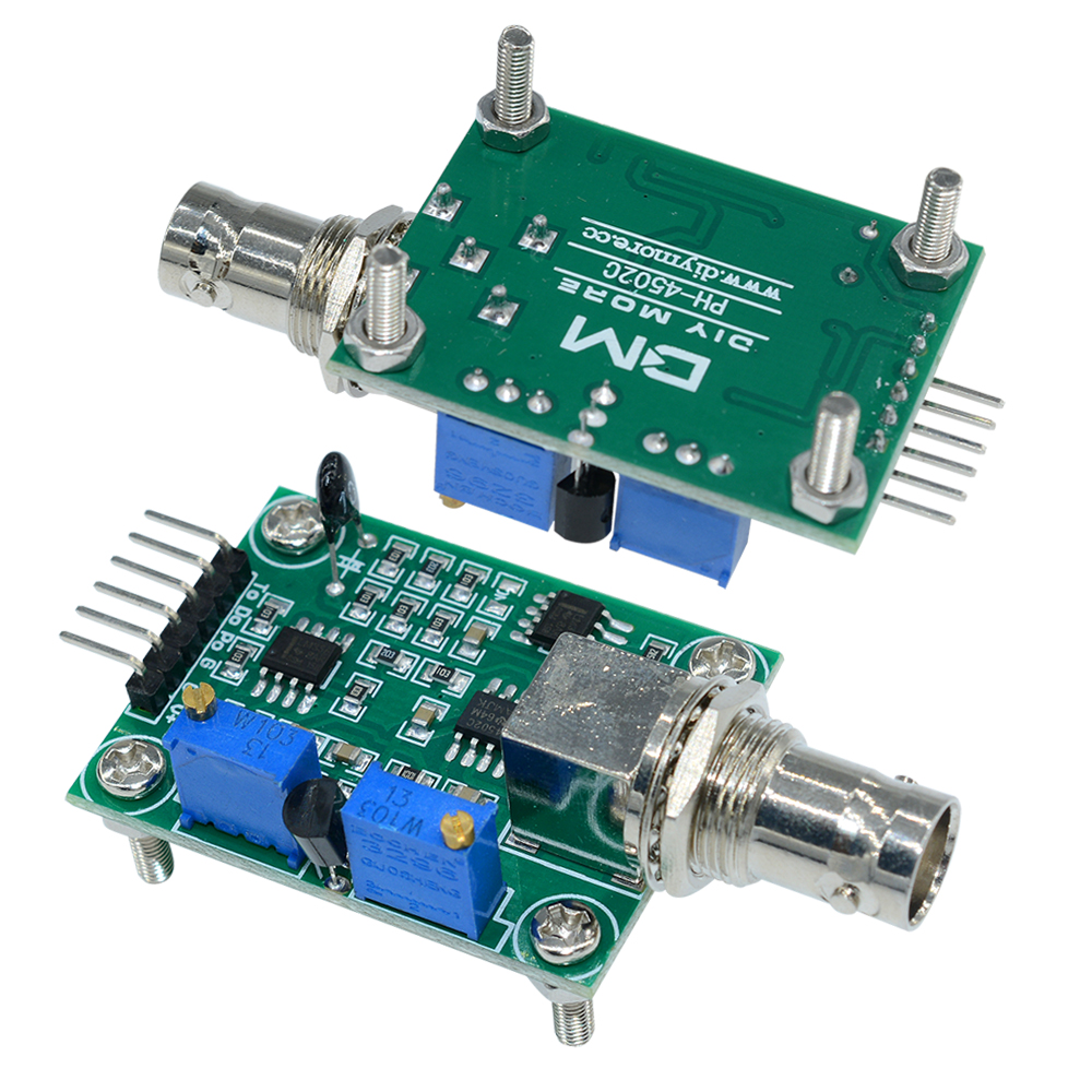 Liquid PH Value Detection Sensor Module 0-14PH Electrode Probe BNC Monitoring Control Board For Arduino BNC Electrode Probe — reference image 3