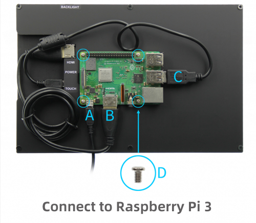 10.1 Inch 1280×800 Touch Screen IPS LCD for Computer Monitor for Switch Xbox 360 HDMI-compatible Display for Raspberry Pi — reference image 7
