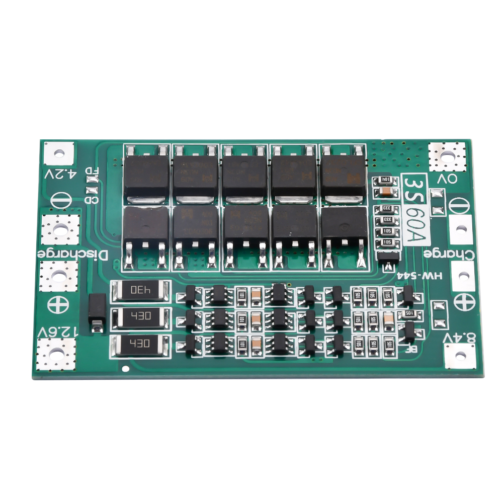 3S 60A Lithium Battery Charging Protection Board Split Port Active Equalizer Module Battery Management System BMS — reference image 5