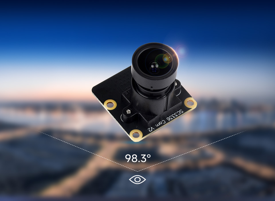 LuckFox Pico Camera SC3336 3MP Camera Module for Luckfox-Pico-Plus, High Sensitivity High SNR, and Low Light Performance — reference image 1