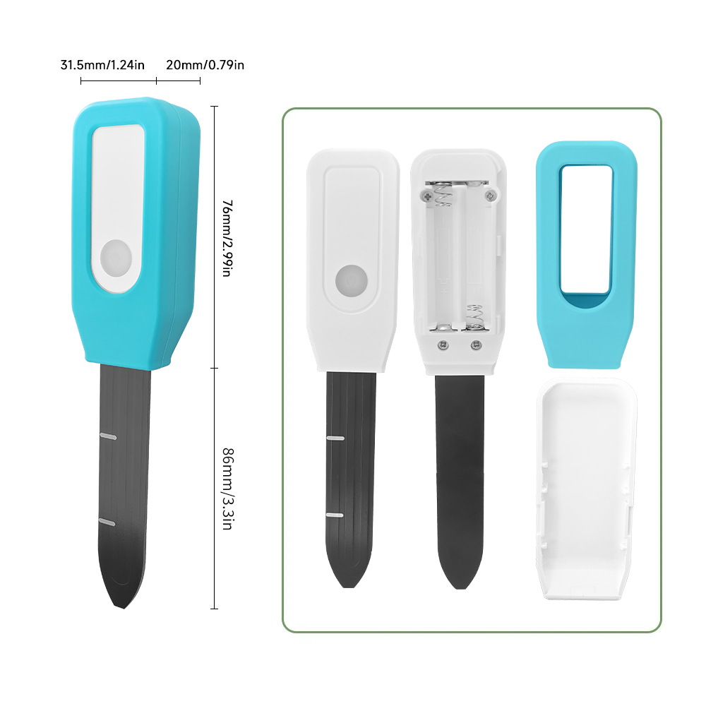 Tuya Soil Bluetooth Temperature Humidity Sensor Smart Tester Garden Automated Irrigation Detector Works With Alexa Google Home — reference image 10