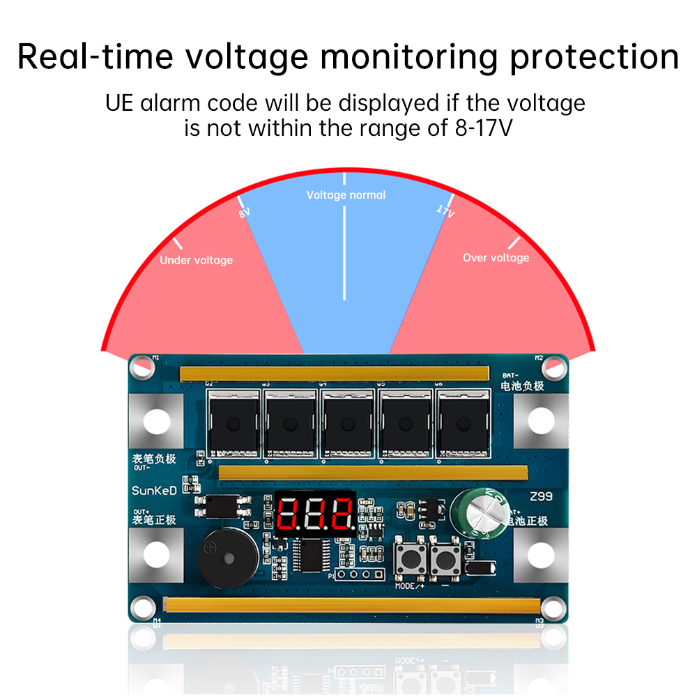 99 Gears 12V Spot Welder Kit Digital Power Adjustable Spot Welding Pen Control Board Nickel Sheet For 18650 Lithium Battery — reference image 3