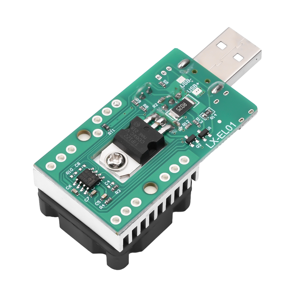 15W 18W 22.5W DC 3.7V-13V Electronic Test Load Resistor USB Battery Discharge Capacity Tester with Fan Adjustable Current Module — reference image 5