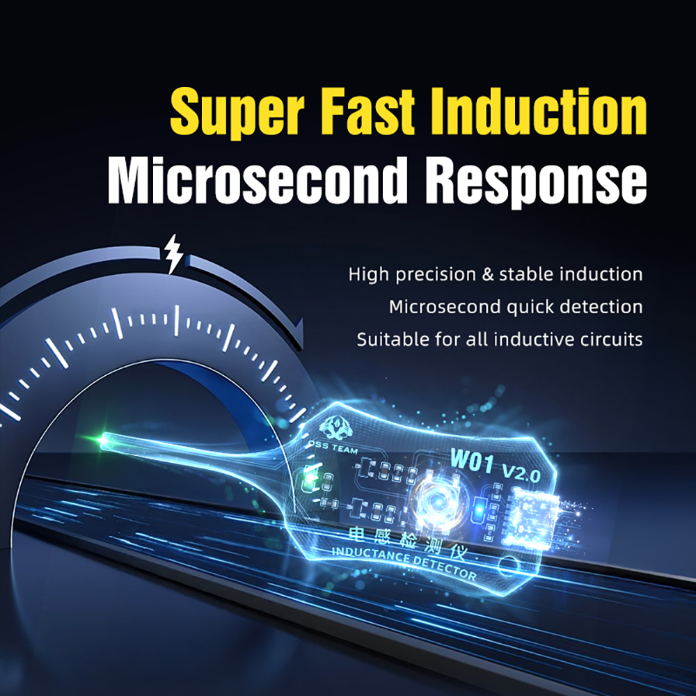 Smart Induction Tester for Phone Motherboard Coil Fault Detection with Type C Port Easy Plug Play Portable Diagnostic Tool — reference image 5