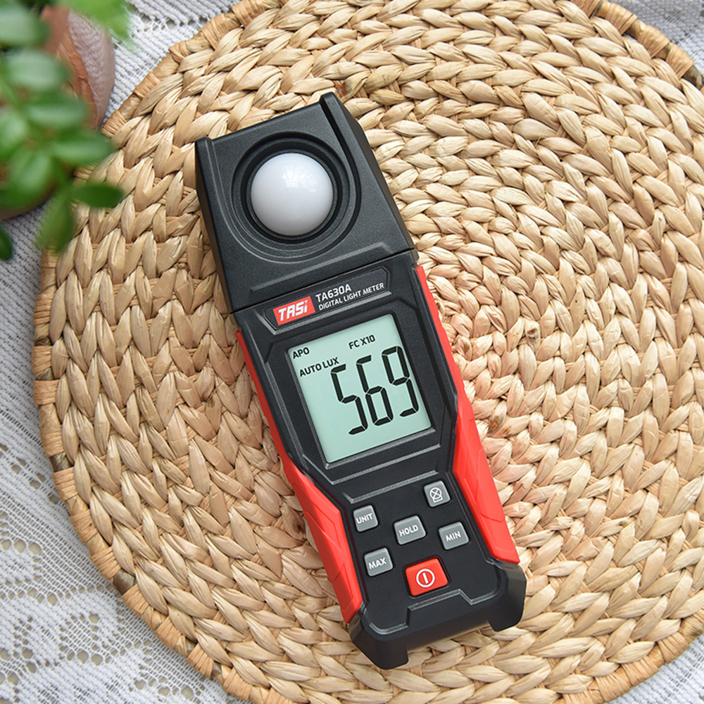 TASI TA630 Luxometer Professional Lux Meter Handheld Light Meter High Accuracy Luxmeter 0.1-200000LUX Illuminometer Photomete — reference image 8