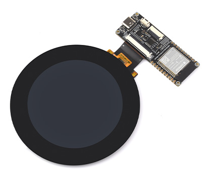 ESP32-S3 RGB LCD Driver Board 2.1inch 2.8inch 4.0inch RGB Round Touch Display Module WiFi & Bluetooth HMI LVGL GUI Development — reference image 4