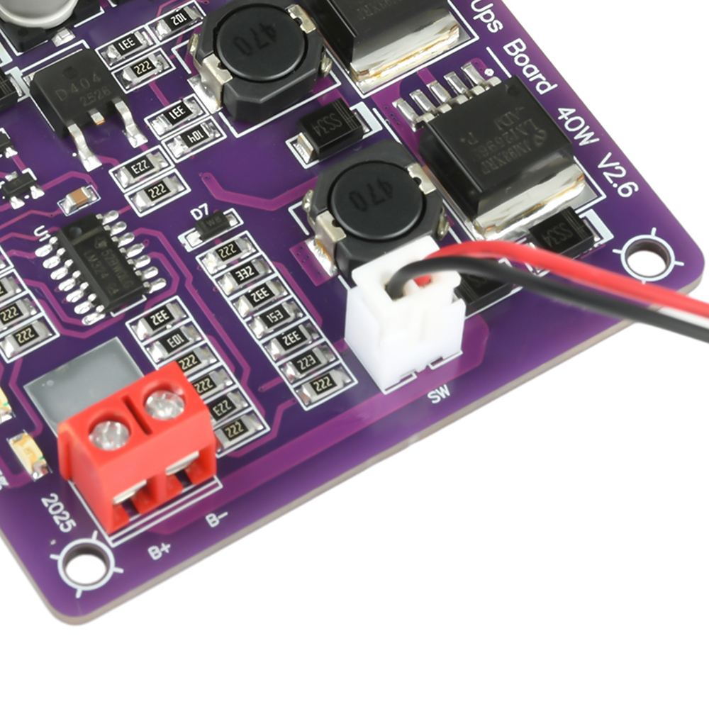 40W UPS Power Module with 4-Channel Output for Router Uninterruptible Power Supply Safe Continuous Operation Battery Indicator — reference image 10