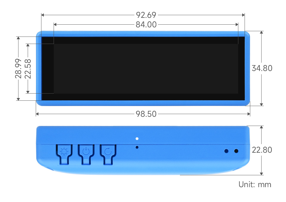ESP32-S3 High-Performance Development Board With 3.49inch IPS Capacitive Touch Display, 172 × 640 Resolution — reference image 17