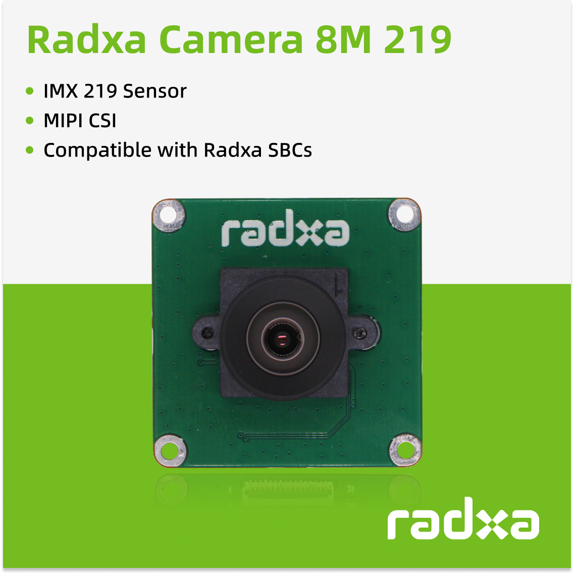 Radxa Camera 8M 219, Supports Radxa SBCs, IMX219 Sensor — reference image 3